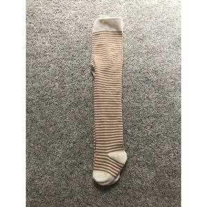 Rylee+Cru baby girl striped tights 0-6 months